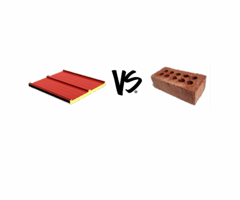 construcción con paneles sándwich vs construcción tradicional