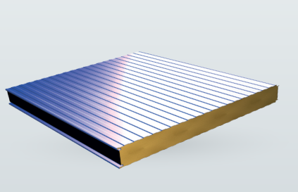 Panel Frigorífico PUR/PIR Fijación Vista Panel Frigorífico PUR/PIR Fijación Vista